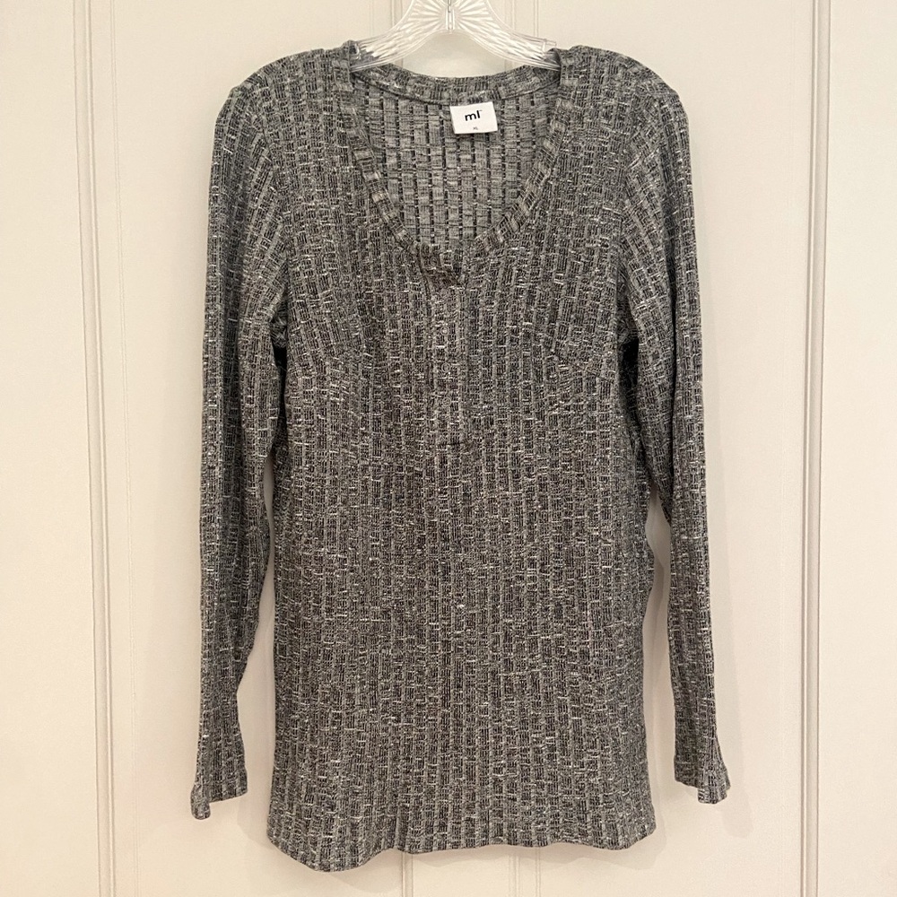 Mamalicious Maternity snap up sweater, xl